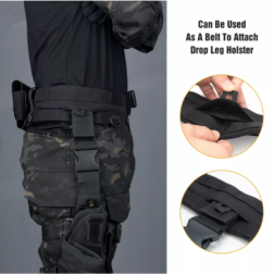 Tactical Battle Molle Belt Triple Idogear - Imagen 6