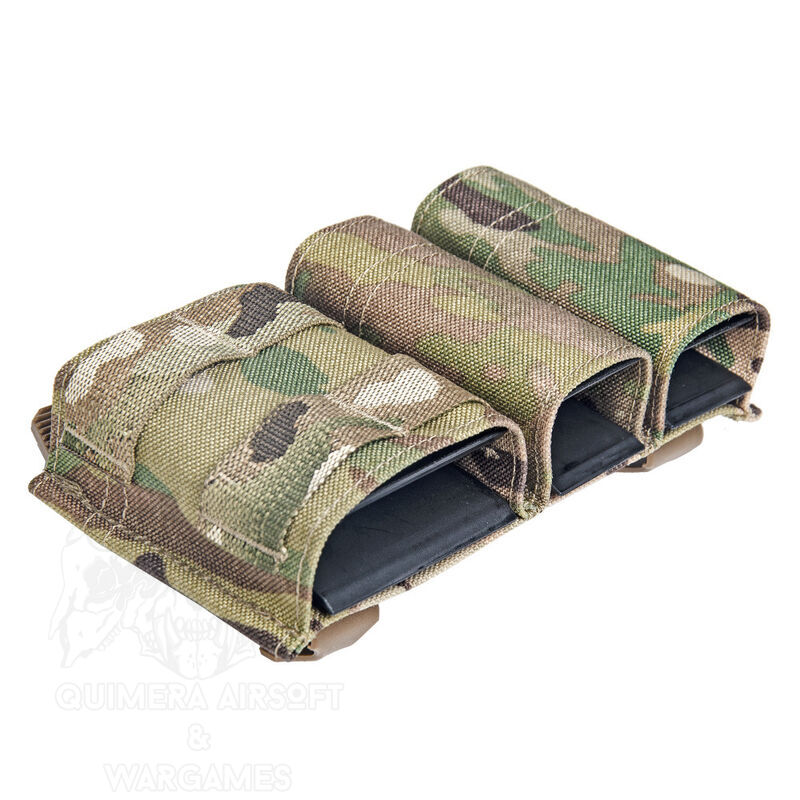 Triple Mag Pouch Tipo KYWI 5.56 y 9mm con inserto de Polimero - Imagen 3