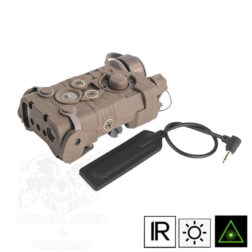 NGAL Laser Verde mas Laser IR y linterna IR Strobo Wadsn