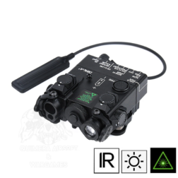 DBAL-A2 Laser IR mas Verde y linterna Aluminio WADSN - Negro