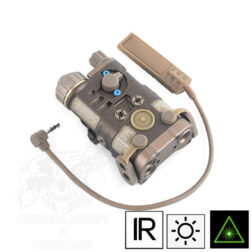 NGAL L3 Laser Verde mas Laser IR y linterna con Strobo Aluminio WADSN