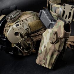 Pistolera tipo Safariland con pala y pernera - Imagen 11