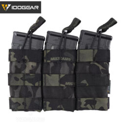 Alternative view of Triple Open Top M4 Mag Pouch Mod.2 Idogear -