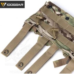 Triple Open Top M4 Mag Pouch Mod.2 Idogear - - Imagen 3