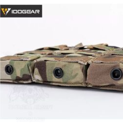 Triple Open Top M4 Mag Pouch Mod.2 Idogear - - Imagen 5