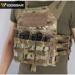 Triple Open Top M4 Mag Pouch Mod.2 Idogear - - Imagen 7