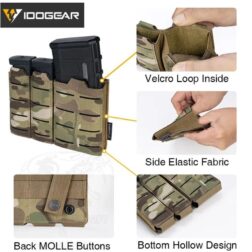 LSR Combined Triple Mag Pouch Idogear - - Imagen 9