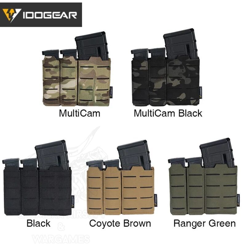 LSR Combined Triple Mag Pouch Idogear - - Imagen 10