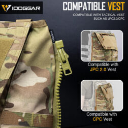 CAM Zip-on Panel Bag Grande para AVS JPC2.0 CPC Idogear - Imagen 33