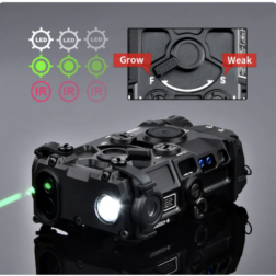 ET OGL Metalico Linterna mas Laser rojo y Laser IR WADSN - Imagen 7