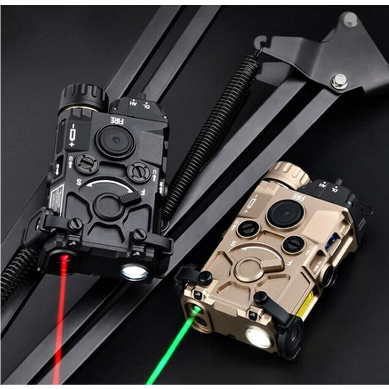 ET OGL Metalico Linterna mas Laser rojo y Laser IR WADSN - Imagen 8