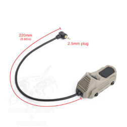 Switch Remoto tipo AN para KeyMod-M-LOK y Rail 22mm Conector SF WADSN - Imagen 4