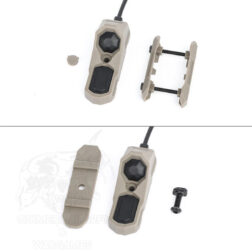 Switch Remoto tipo AN para KeyMod-M-LOK y Rail 22mm Conector Crane WADSN - Imagen 6