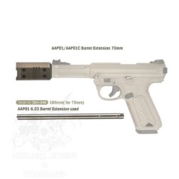 Extensor de cañón 70mm. para AAP-01 Action Army - - Imagen 4