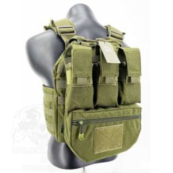 Assault Back panel triple pouch + pouch multifuncion - Sixmm - - Imagen 4
