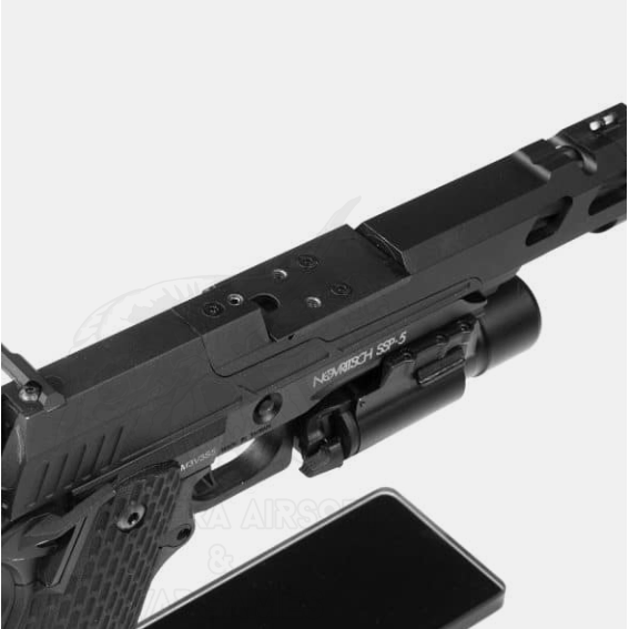 Premium Red Dot Plate SSP5 Novritsch Negro - Imagen 2