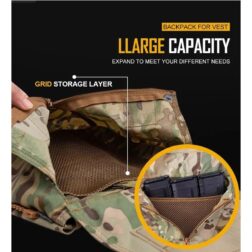 CAM Zip-on Panel Bag Grande para AVS JPC2.0 CPC Idogear - Imagen 6