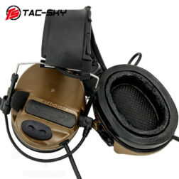 Alternative view of COMTA 3 DUAL COMM con Almohadillas de Silicona TAC-SKY