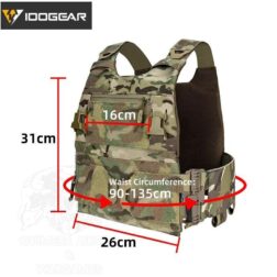 Chaleco Tactico Tipo Ferro Slickster COMBO Idogear - Imagen 5