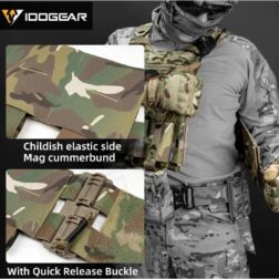 Chaleco Tactico Tipo Ferro Slickster COMBO Idogear - Imagen 9