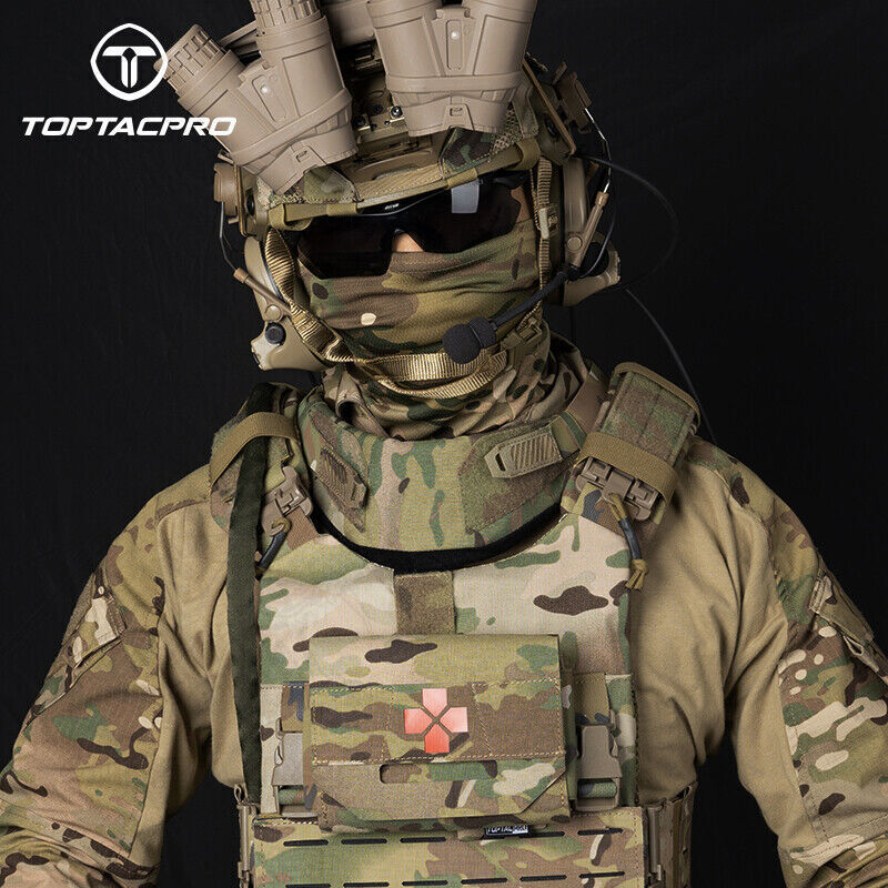 Protector de Cuello Táctico - TopTacPro - Negro - Imagen 31
