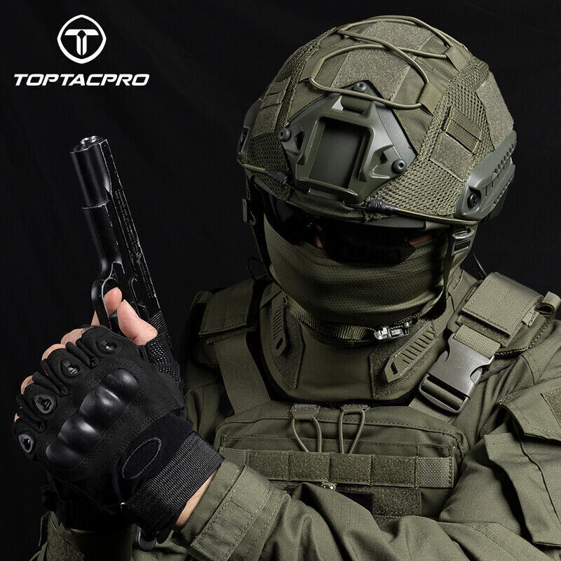 Protector de Cuello Táctico - TopTacPro - Negro - Imagen 26
