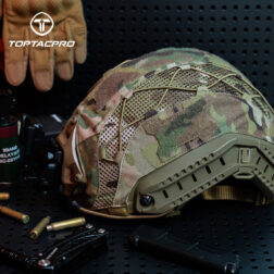 Funda de casco para Casco FAST - TopTacPro - Multicam Black - Imagen 9