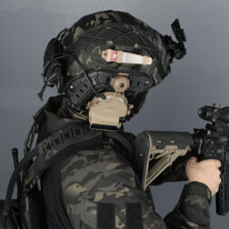 Funda de casco para Casco FAST - TopTacPro - Multicam Black - Imagen 11