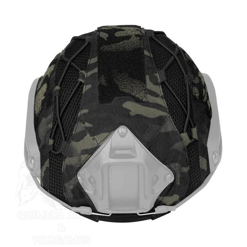 Funda de casco para Casco FAST - TopTacPro - Multicam Black - Imagen 3
