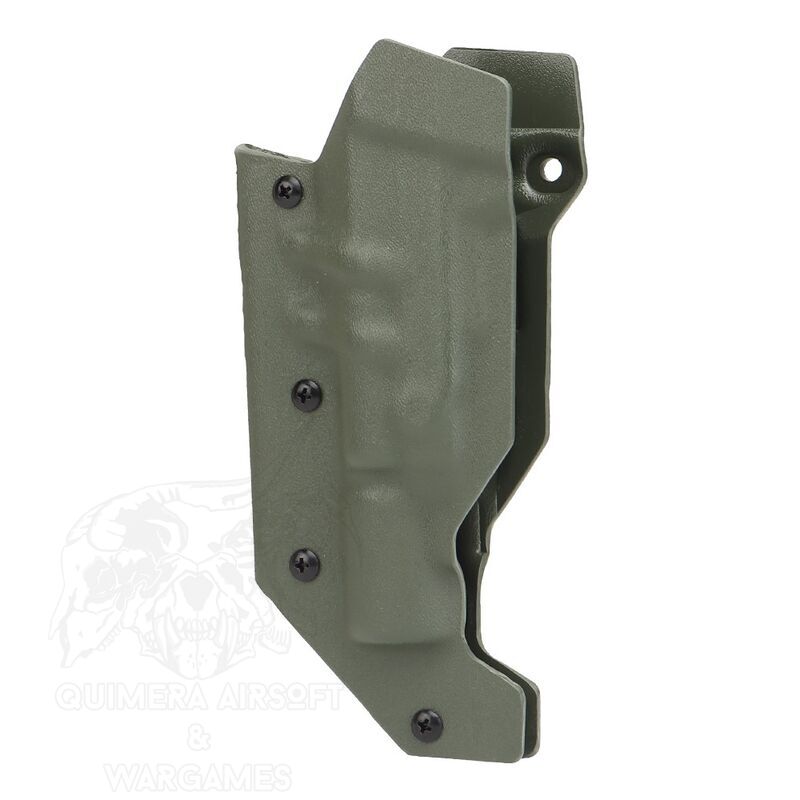 Pistolera Rígida Kydex de Extracción Rápida Tipo 2 para Linternas X300 y Silenciador - - Imagen 2