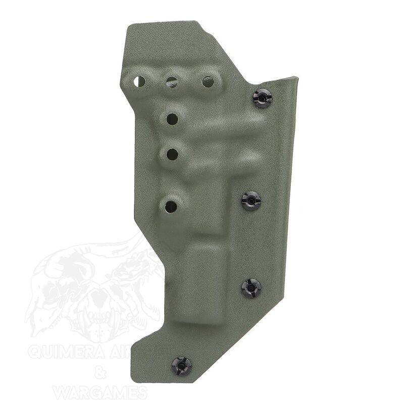 Pistolera Rígida Kydex de Extracción Rápida Tipo 2 para Linternas X300 y Silenciador - - Imagen 4