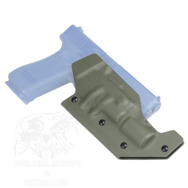 Pistolera Rígida Kydex de Extracción Rápida Tipo 2 para Linternas X300 y Silenciador - - Imagen 6