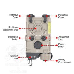 ET OGL Linterna con Strobo WADSN - Imagen 4