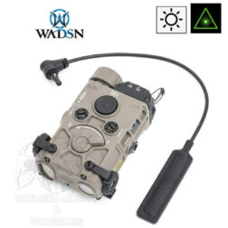 ET OGL Linterna con Strobo mas Laser verde WADSN