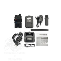 Radio 8W UV-5R PTT Full Set Baofeng - Negro - Imagen 6
