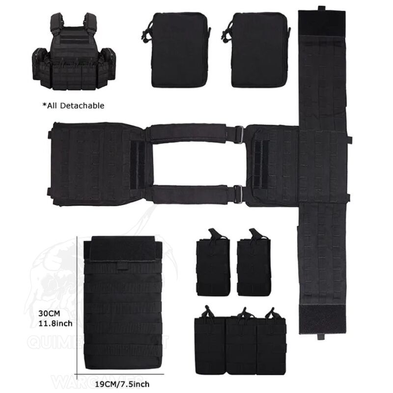 Chaleco Tactico tipo DCS Plate Carrier Yakeda - Imagen 9