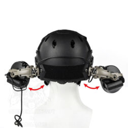 Helmet Rail Mount Kit Picatinny para COMTA WADSN - Negro - Imagen 11