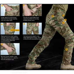 Pantalón Táctico Gen. 4 Idogear - Multicam - Imagen 8