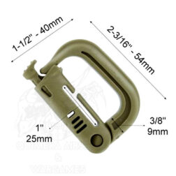 Fasterner PVC para molle - Imagen 9