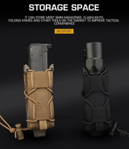 Pouch tipo taco para cargador de Pistola Wosport - - Imagen 10