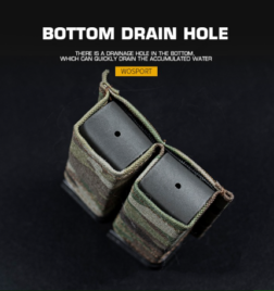 Pouch 9mm Doble Tipo KYWI con inserto de Polimero Wosport - Imagen 4