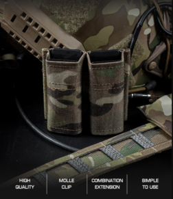 Alternative view of Pouch 9mm Doble Tipo KYWI con inserto de Polimero Wosport