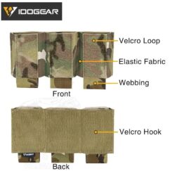 Inserto para 3 cargadores 5.56 Idogear - Imagen 6