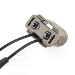 Alternative view of Grip AVG corto MLOK con gestor de cableado