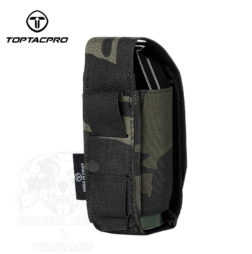 Pouch Laser Cut 40mm Flash bang TopTacPro - Multicam Black - Imagen 35