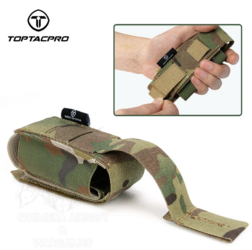Pouch Laser Cut 40mm Flash bang TopTacPro - Multicam Black - Imagen 10