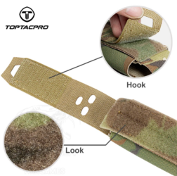 Pouch Laser Cut 40mm Flash bang TopTacPro - Multicam Black - Imagen 8