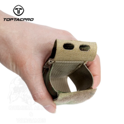 Pouch Laser Cut 40mm Flash bang TopTacPro - Multicam Black - Imagen 6