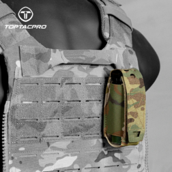 Pouch Laser Cut 40mm Flash bang TopTacPro - Multicam Black - Imagen 14