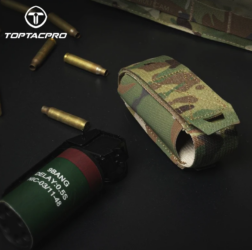 Pouch Laser Cut 40mm Flash bang TopTacPro - Multicam Black - Imagen 12